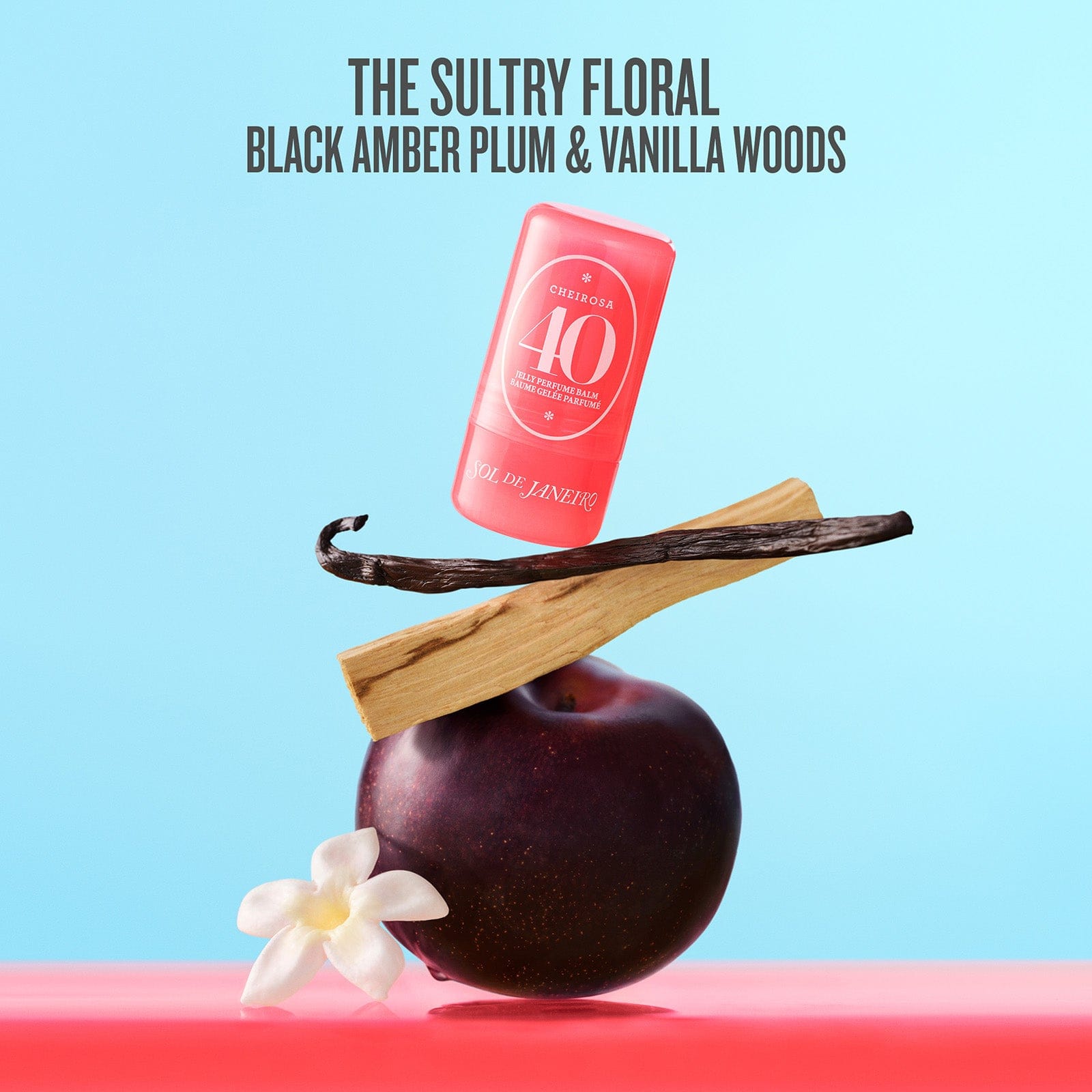 The sultry floral black amber plum & vanilla woods