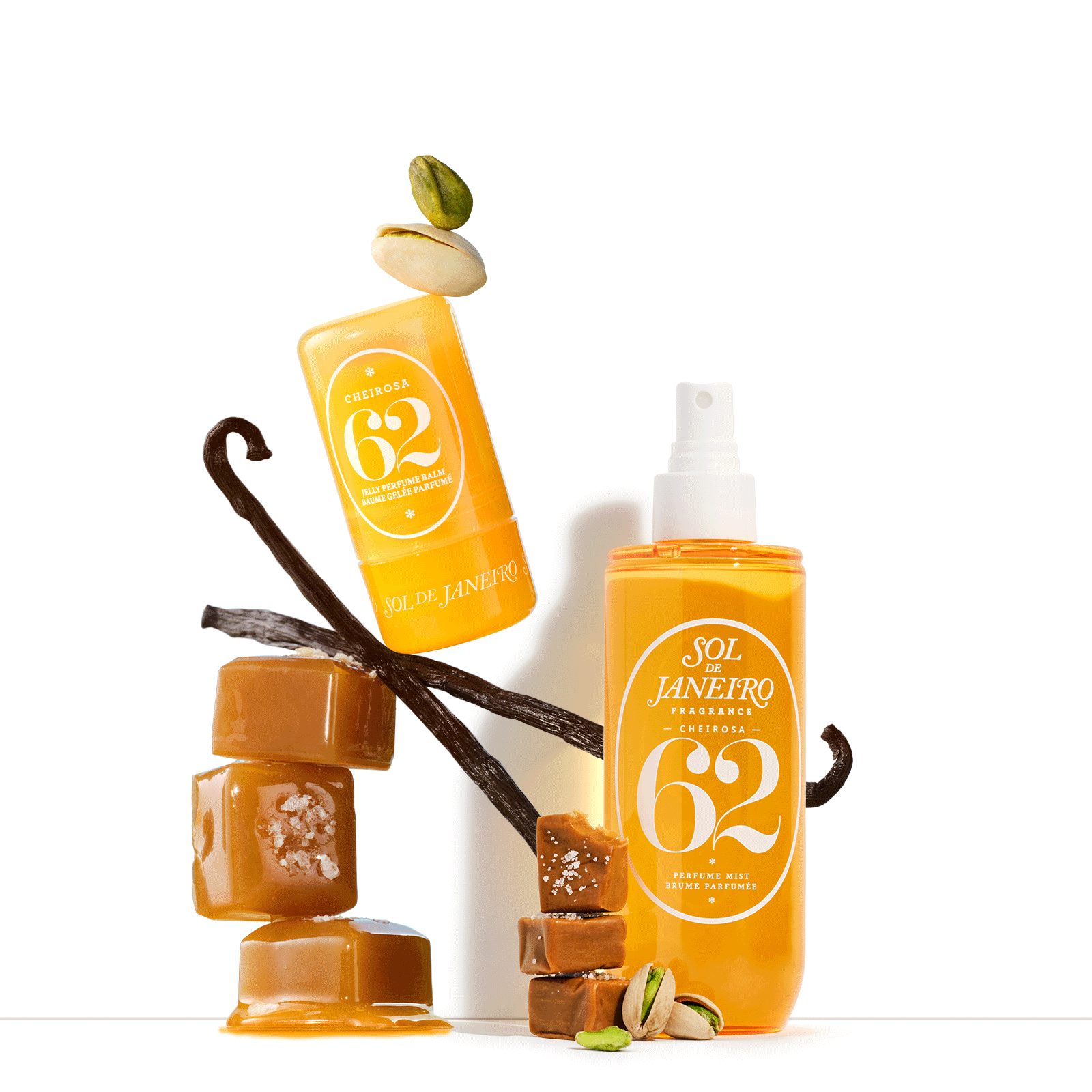 Jelly balm + perfume mist 90ml GIF render