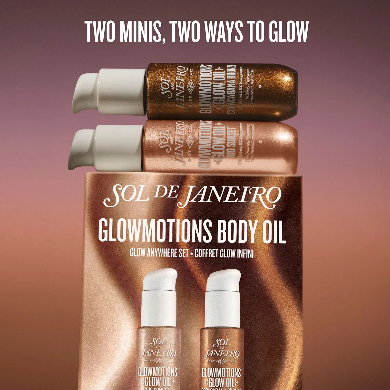 Glowmotions™ Body Oil Glow Anywhere Set