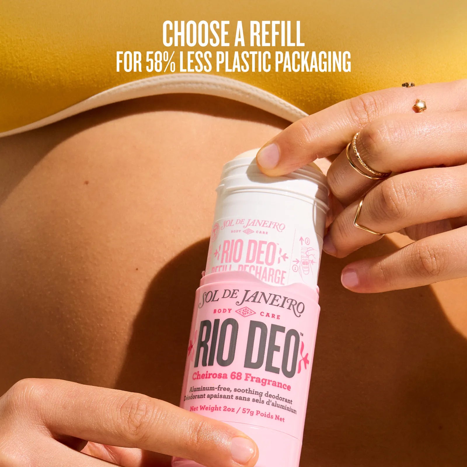 Rio Deo Aluminum-Free Deodorant Cheirosa 68