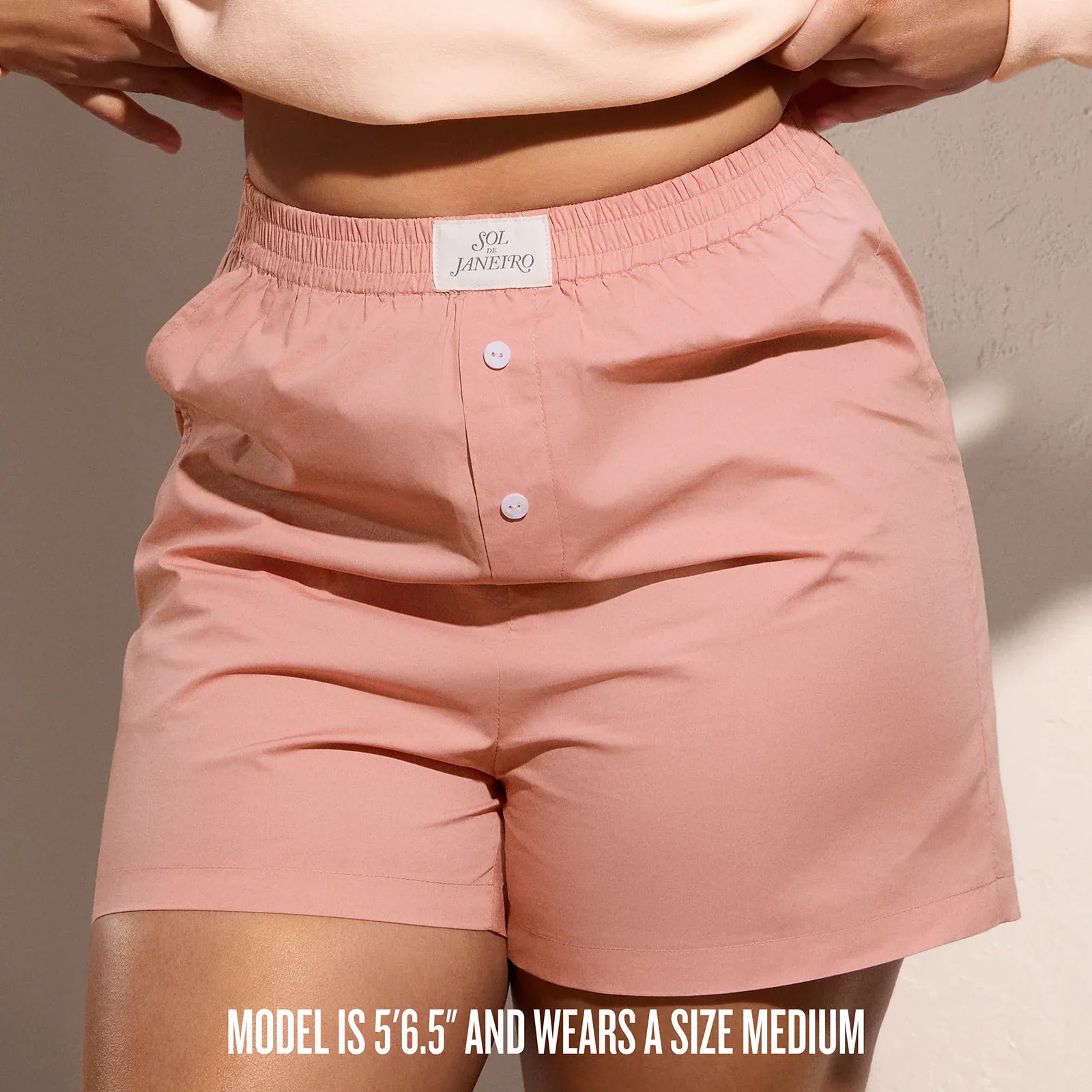 Rosa Poplin Boxer Shorts